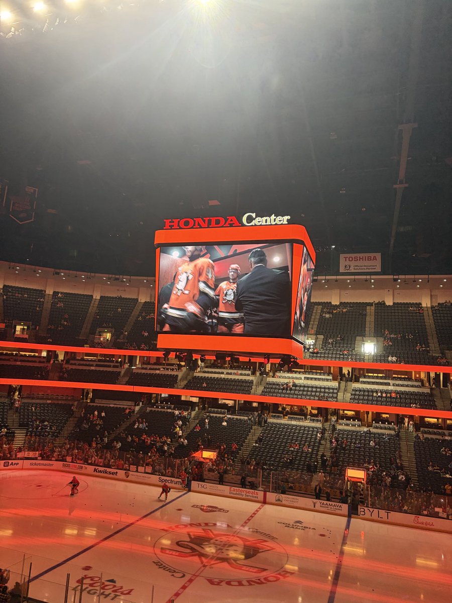 GregPhilyaw's tweet photo. @burnsieoriginal Habs feel locked and loaded. Took my son to Ducks/Sharks on Sunday. Disappointingly, the Sharks brought  nobody but we got a healthy dose of Carlsson, Gauthier and Lacombe from the Ducks. So ready! https://t.co/HxQvr9ESlu