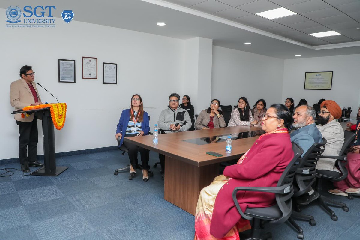 RogerMalbo48ic's tweet photo. The School of Behavioural Sciences, SGT University, organized a special lecture on 11th February 2026 focusing on mental health and wellbeing in higher education. The sessions were delivered by Dr. Jitendra Nagpal (MD, DNB), Program Director, https://t.co/RlC4okys5z