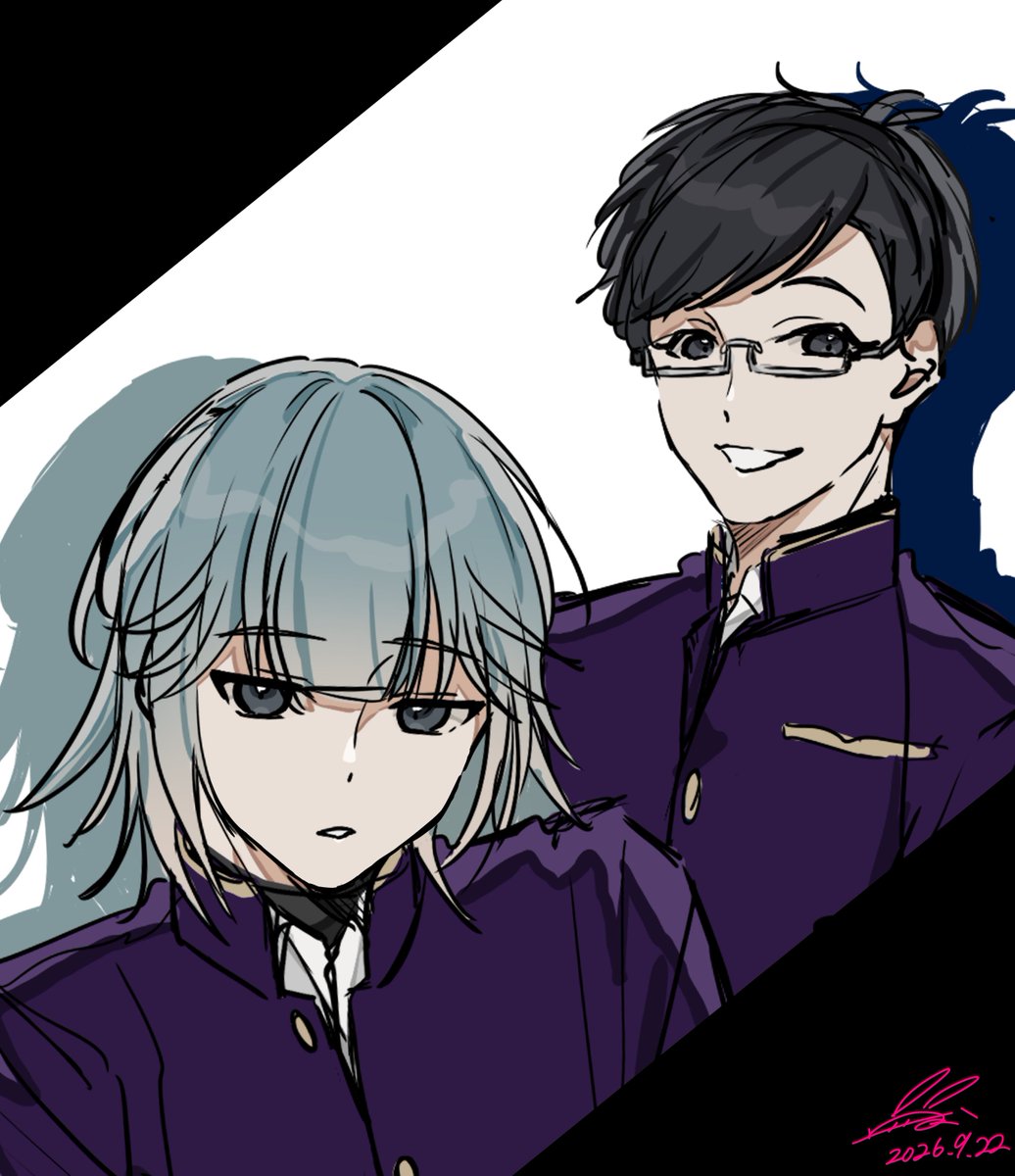 y_Okiyo's tweet photo. いつか清書したい雑ラフ
#アオペラ_FA https://t.co/Apilnoib32
