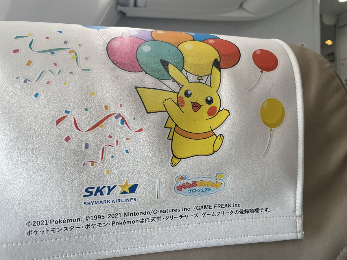 miso253sky's tweet photo. ピカチュウジェットでした。⚡️ https://t.co/UkdMpn6rtX