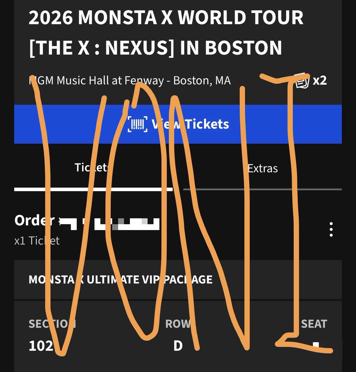voninini_'s tweet photo. WTS Monsta X Ult VIP
New York - 102
Boston - 102 (I will be at the concert)
Rosemont - 103
All listed on website
DM for more proof/info
#MONSTAXย #๋ชฌ์คํ์์ค #MONSTAXTOUR #MONSTA_X ย #monstaxworldtour https://t.co/cBt9uAL0VS