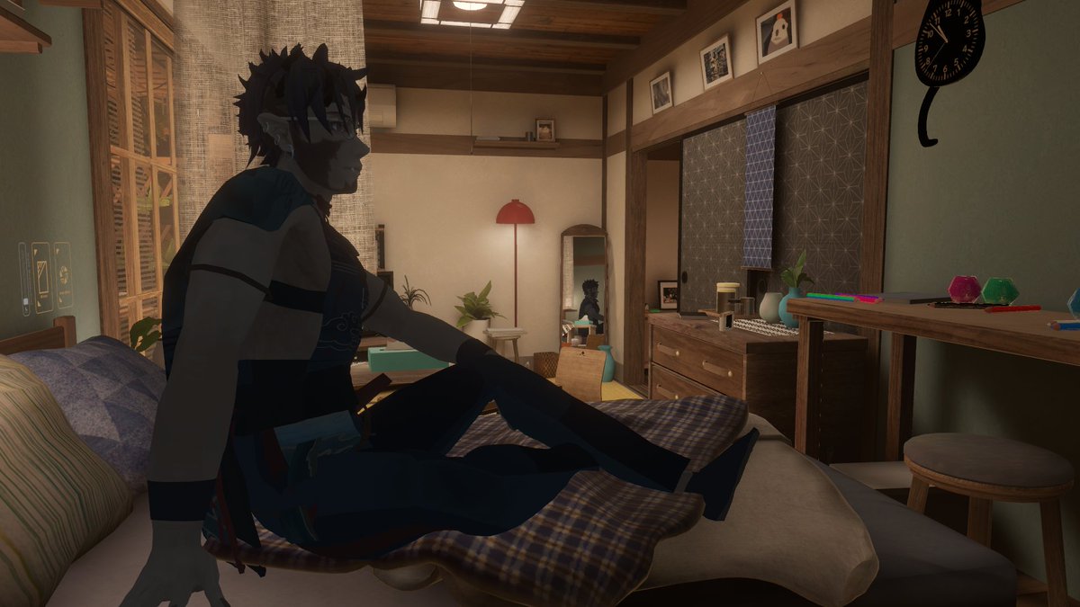 komebusokuda1's tweet photo. 日本の部屋って感じでいいよね～。
#VrchatPhotagraphy #vrchat
#vrc鬼雲
ワールドリンクは返信欄に貼る～ https://t.co/1gFOX8KHZX