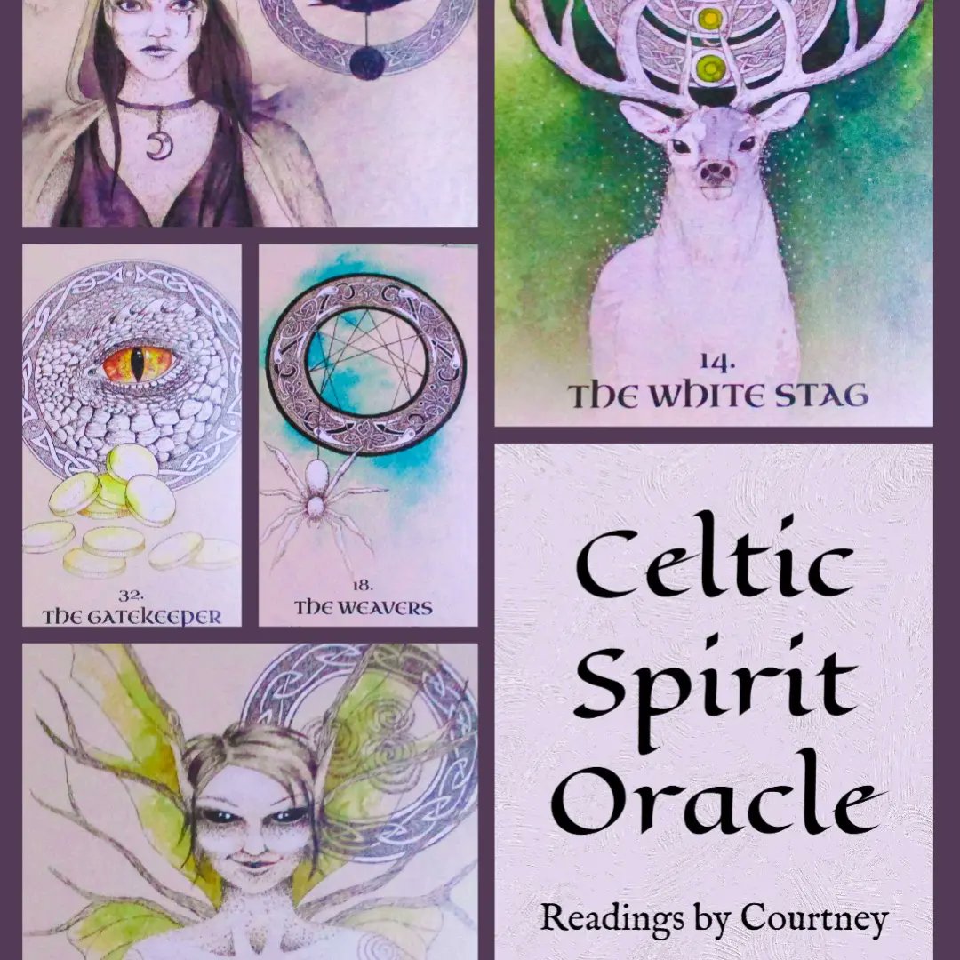 AleshiaKanan's tweet photo. 25% off thru 8/26/26! Celtic Spirit Oracle Readings

This beautiful oracle deck is a tool to aid in spiritual growth and can help raise your consciousness. Themes of being harmonious with nature and your higher power(s) throughout. Spreads https://t.co/OC85lxrPwt