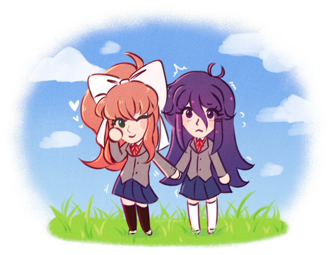 justqonika's tweet photo. tomodachi life ~ ୨୧ #ddlc #tomodachilife https://t.co/l2V7Eyn31H