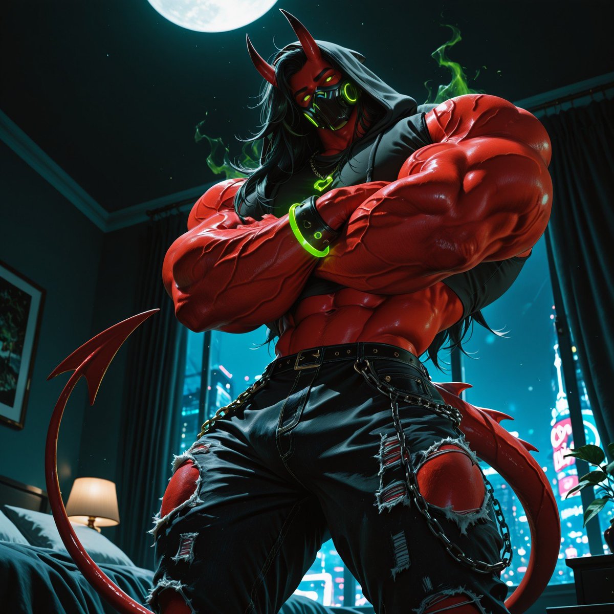 The_Lord_Corvus's tweet photo. I decided to update his look a bit and now I think I'm in love https://t.co/U4Br7dy5yp