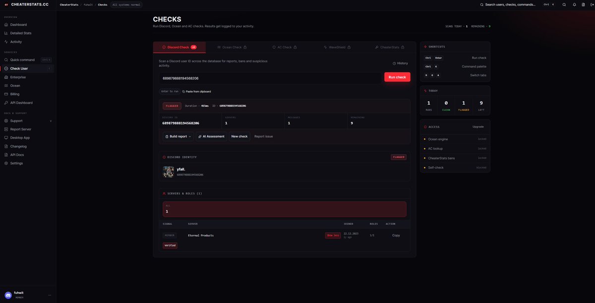 yFalloCOD's tweet photo. I’m on the “cheater list” for being in a cheating cord called eternal products and I was, here are the receipts, anyone who actually thought I was cheating on cod must be hard coping because if you look at my entire X profile I don’t win shit I just love competing. https://t.co/comforrqY0