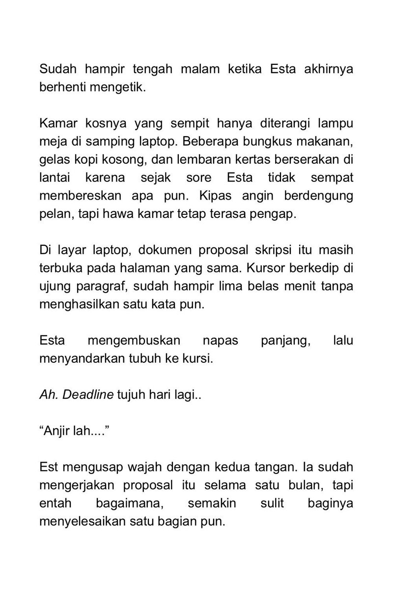 auddible's tweet photo. Tukang jokinya agak kurang ajar, ya. 

#williamest au https://t.co/HFGrHQKeHo