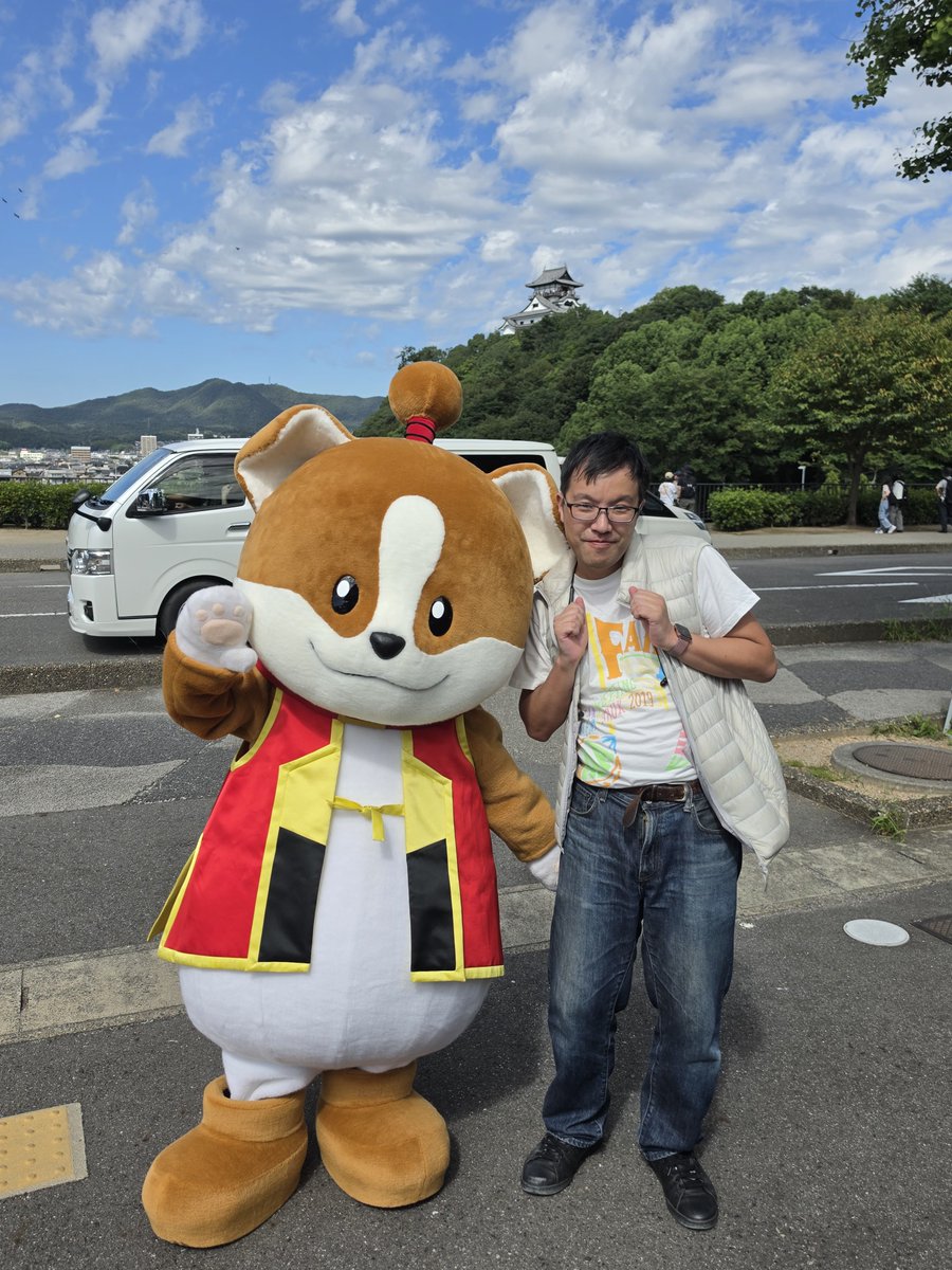 moririn6063's tweet photo. さっき、犬山城に行きました。今は清州城に向かっているところです。#弾丸旅行 https://t.co/ZaFmOHHChR