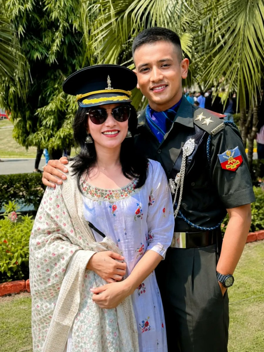 baladeirojoao's tweet photo. Together we shine brighter. Strength in uniform, grace in love, and a bond built on courage, respect, and forever. https://t.co/vbCEgiOrjE
