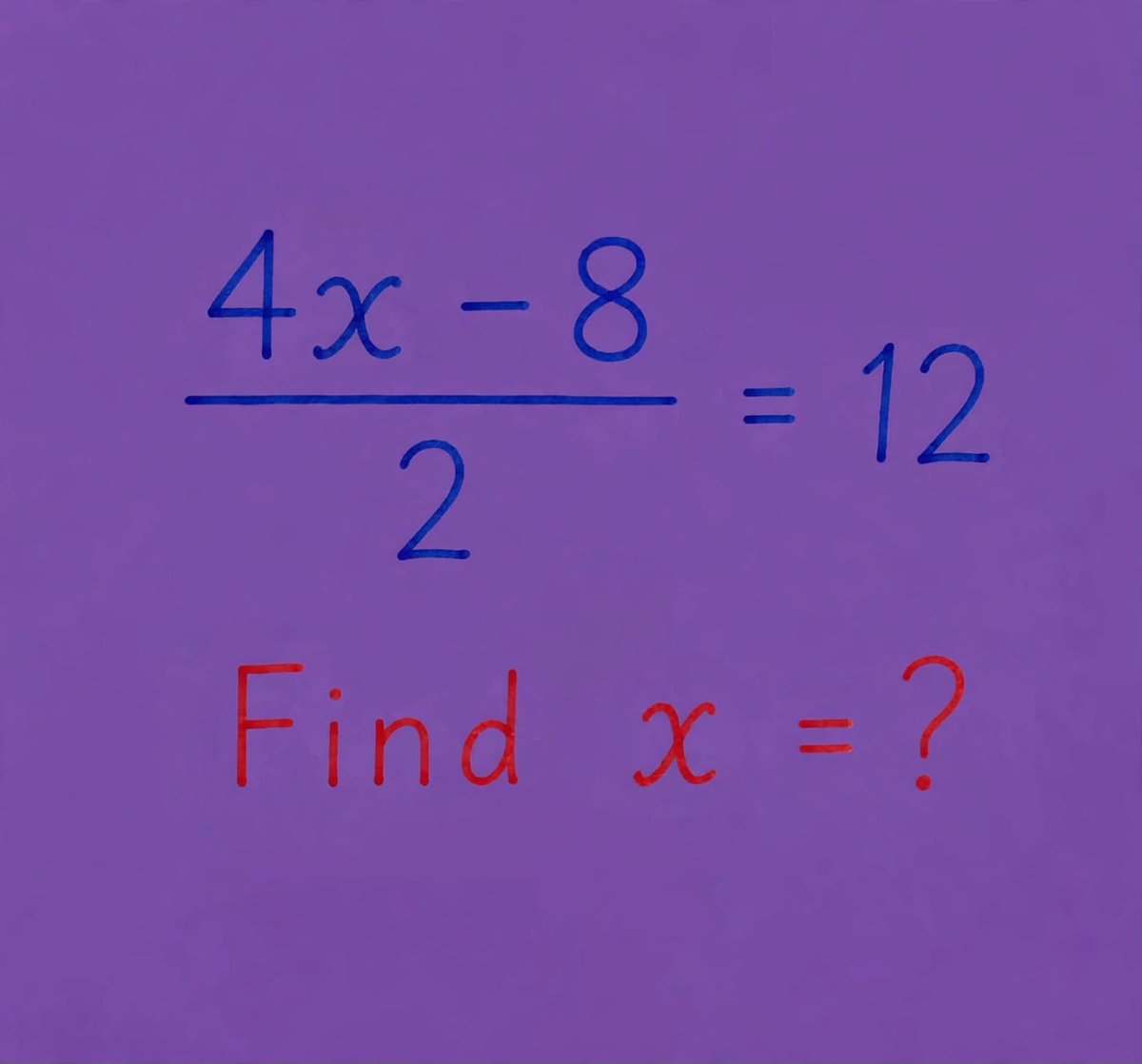 IQTestBrain's tweet photo. For sharp minds 

Solve for x https://t.co/hF4QZsMnDa