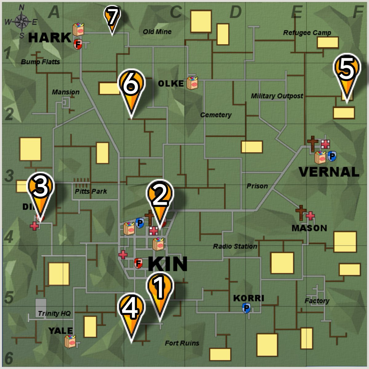 4Lulzy's tweet photo. All Apocalypse Rising 2 page/pickup locations for the secret badge. https://t.co/JKFBQrPJjN
