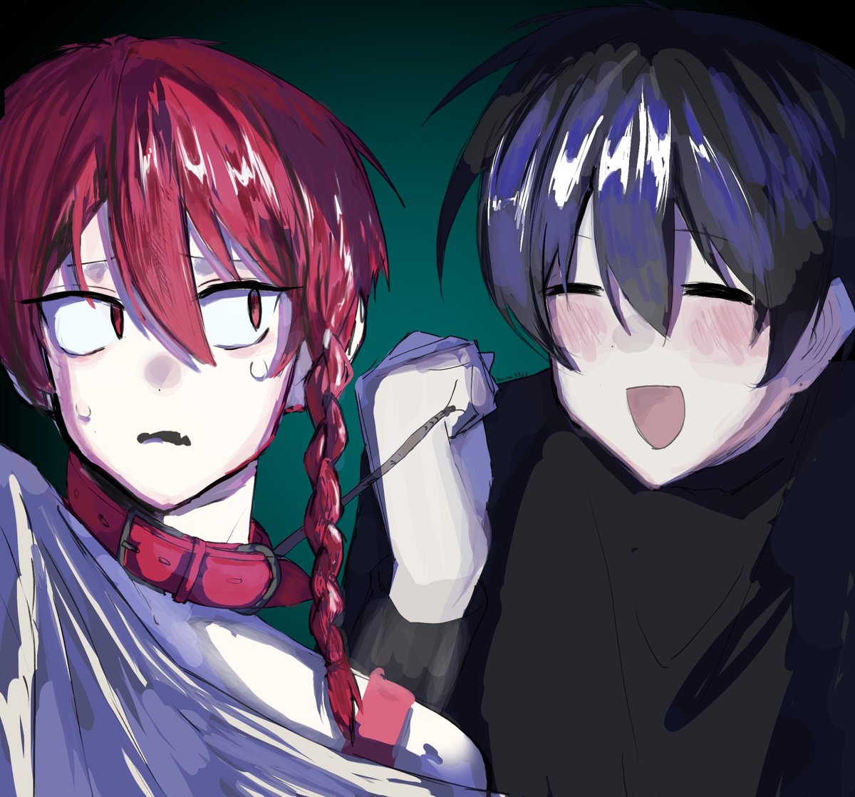 hamu3322's tweet photo. #ZENO   #基地絵
 首輪 https://t.co/oJyeuvxiMo