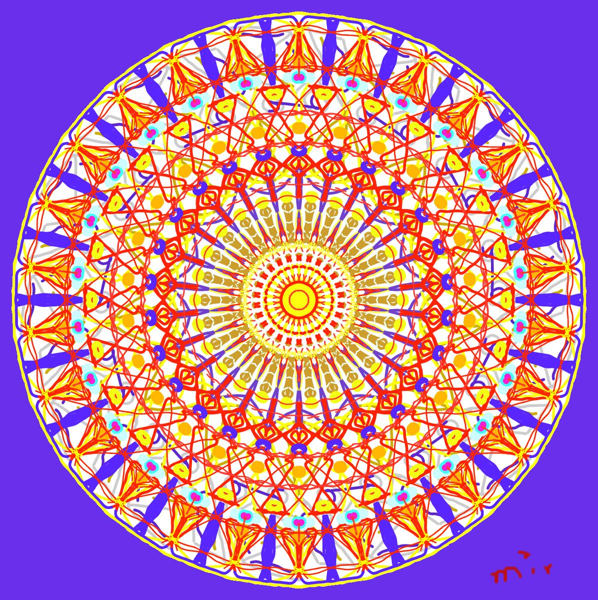 Kronenberg211's tweet photo. #Toekomst #hoopvol...?
#mandala #Gaba #goedemorgennederland #MirCreatiK @Bitcoin https://t.co/4daF0LSiRw