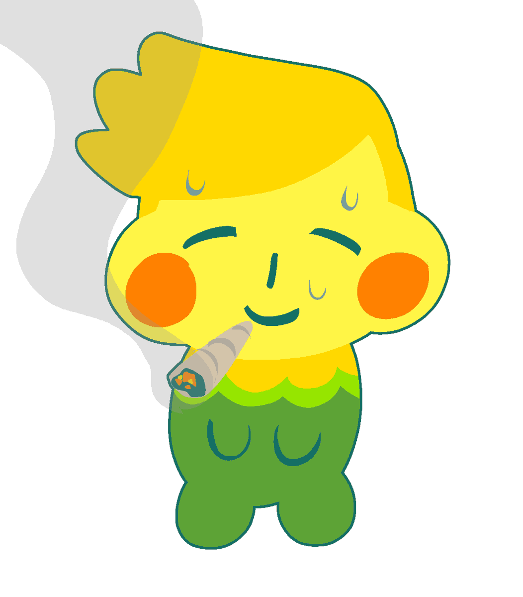 GYARUTAU's tweet photo. FLOWIWI NO!! HOLDING IT IN DOESN'T DO ANYTHING!! https://t.co/YUwR4uxB3d