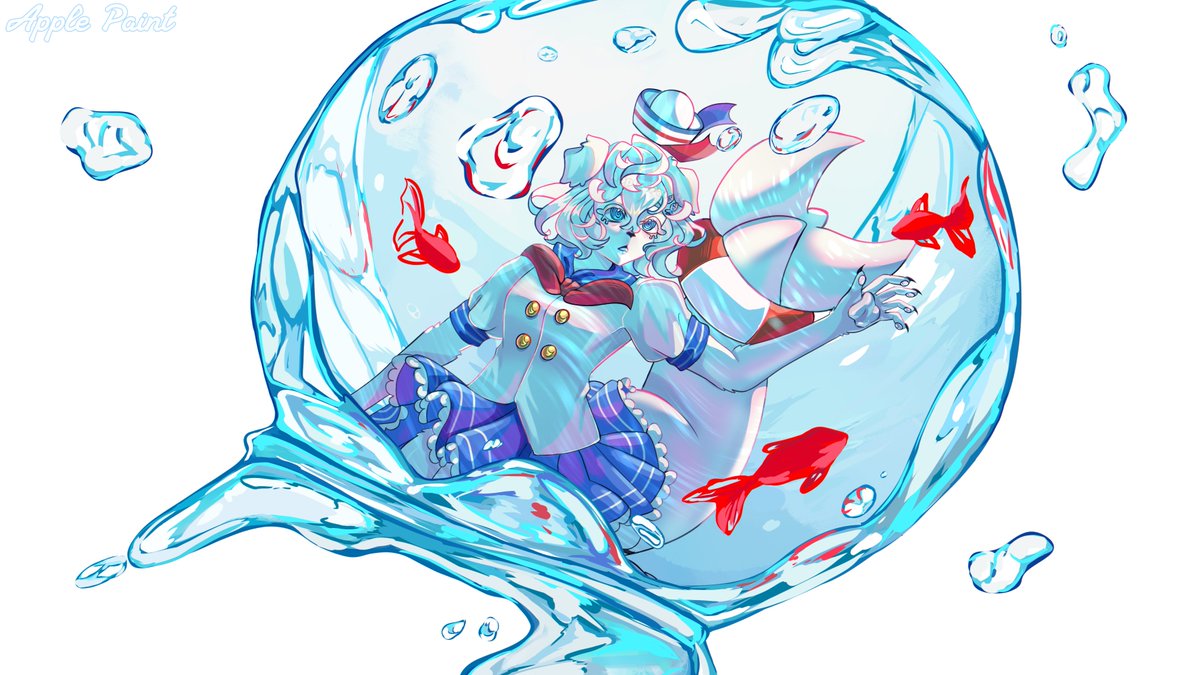 applepaint6's tweet photo. @_VGen_ Hi! I'm an artist who tries to draw every day. 
Vgen: https://t.co/GfLCfpxjhQ
Portfolio: https://t.co/IgyxchI0RF https://t.co/ZpZhmwP7zK