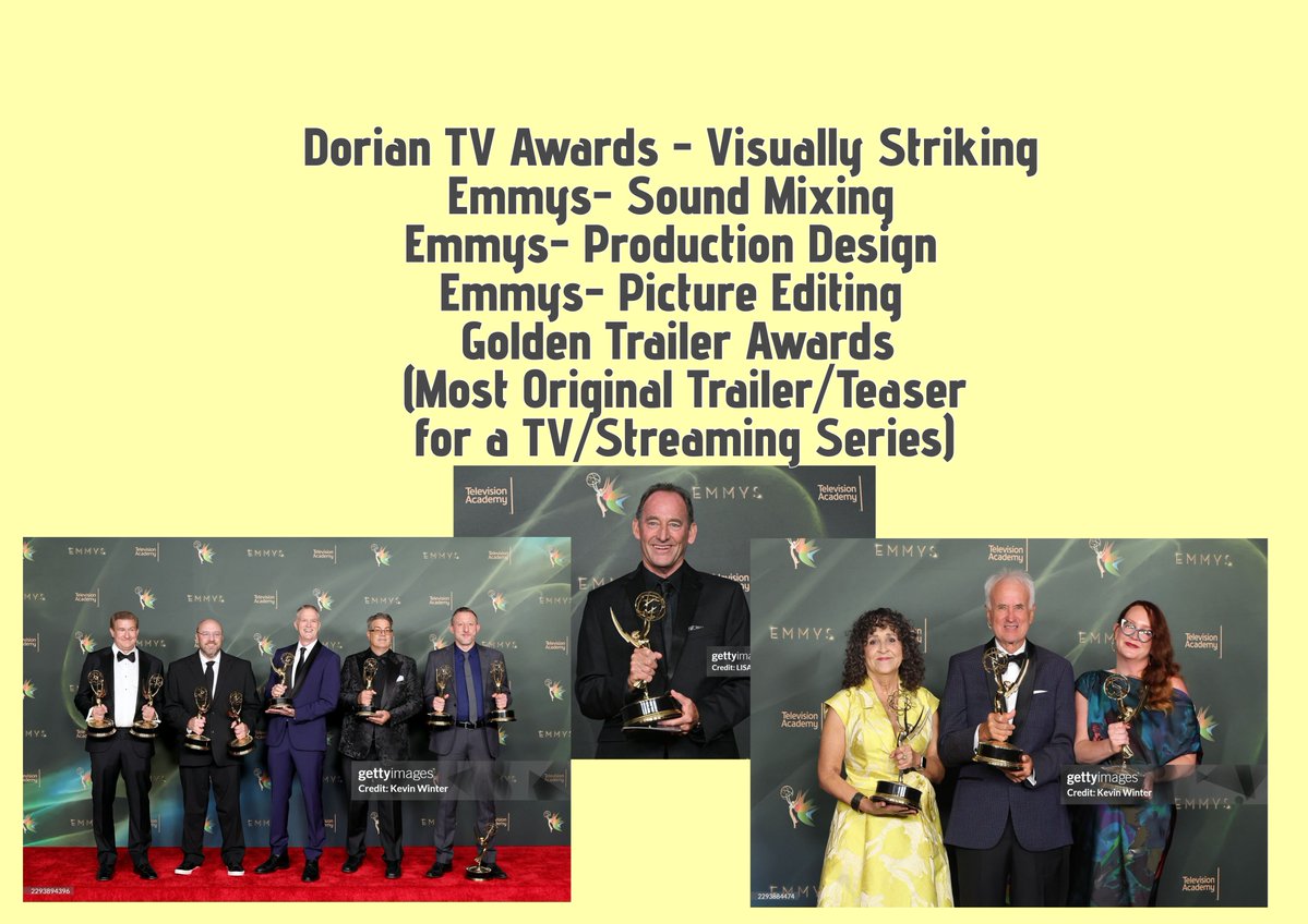 dailyplur1bus's tweet photo. Every award that #Pluribus has won so far during its freshman year of Television!! (Feel I'm missing one or two here if there is please let me know!! 😅 😊) #pluribus https://t.co/JtAREPhAW4