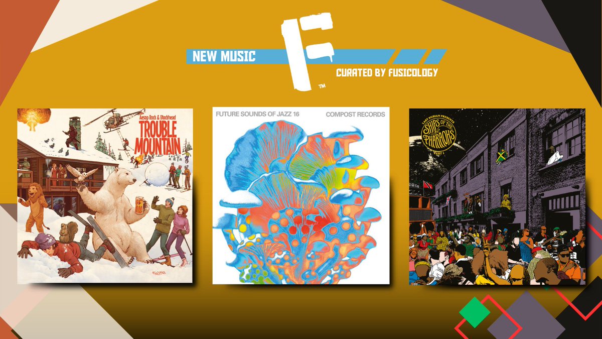 fusicology's tweet photo. 🎧 New Releases From Ships Of The Pharaohs, Elena Pinderhughes ft. Immanuel Wilkins, DALEY, Okvsho, Seun Kuti, Dexter Story feat. Sudan Archives & Kamasi Washington, Aesop Rock & Blockhead, Louis Baker + more.
Listen + discover → https://t.co/eAFAJ9UJr9 #NewMusic #Fusicology https://t.co/2tku3ZSOkq