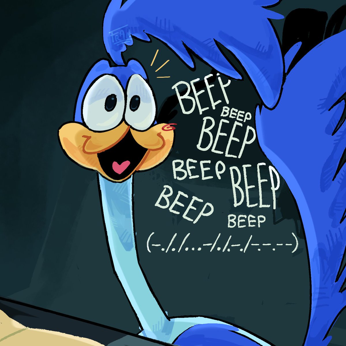 Sr_FranZZZ's tweet photo. I really liked this movie
Swap AU (technically the 1st person that came up with this is @larauwu19497047) where roadrunner is the one suing ACME, Paige is an easily stressed intern, etc. Im new in this so dont expect too many fanart
#coyotevsacme #roadrunner #paigeavery #wileroad https://t.co/fFkbwYbpOx