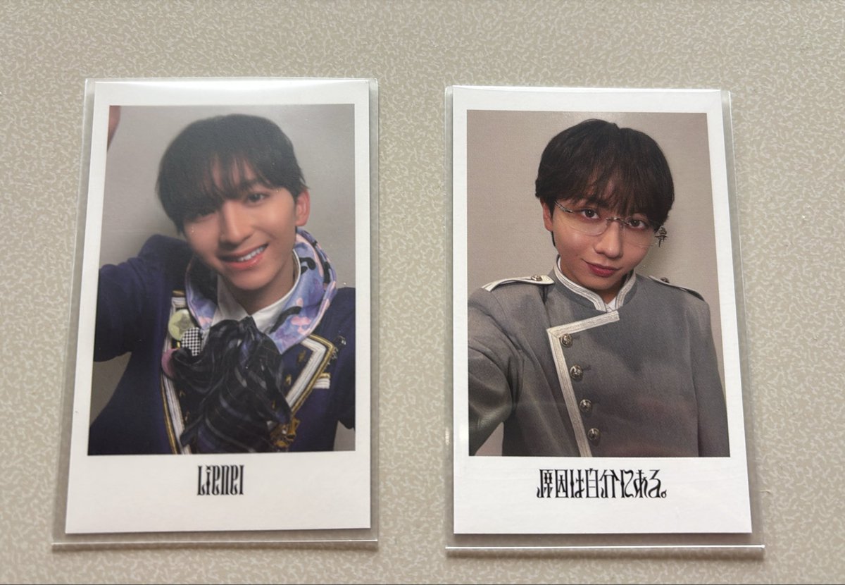 kirisuke0507's tweet photo. EBiDAN Yes!東京 リリイベ チェキ風カード 譲渡 交換

譲｜長野凌大 高岡ミロ

求｜異種過去物 武藤潤 桜木雅哉
       または買取

見送りの場合♡のみの対応になります。
ご了承ください🙇🏻‍♀️

📮郵送交換
お気軽にリプまたはDMお願いします🎶 https://t.co/hcMv4P5FxB