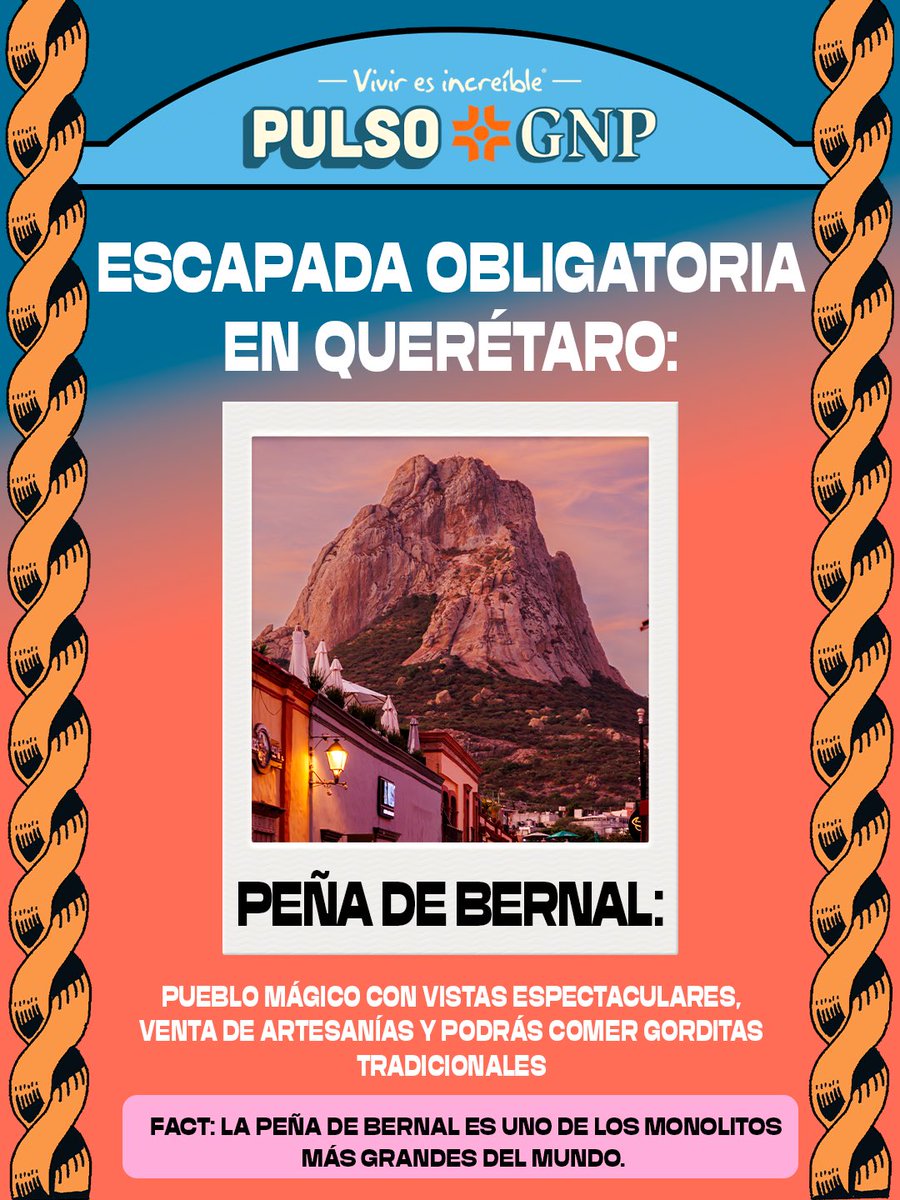 PulsoGNP's tweet photo. para ir a Querétaro 🧡 https://t.co/4ooF910Ikq