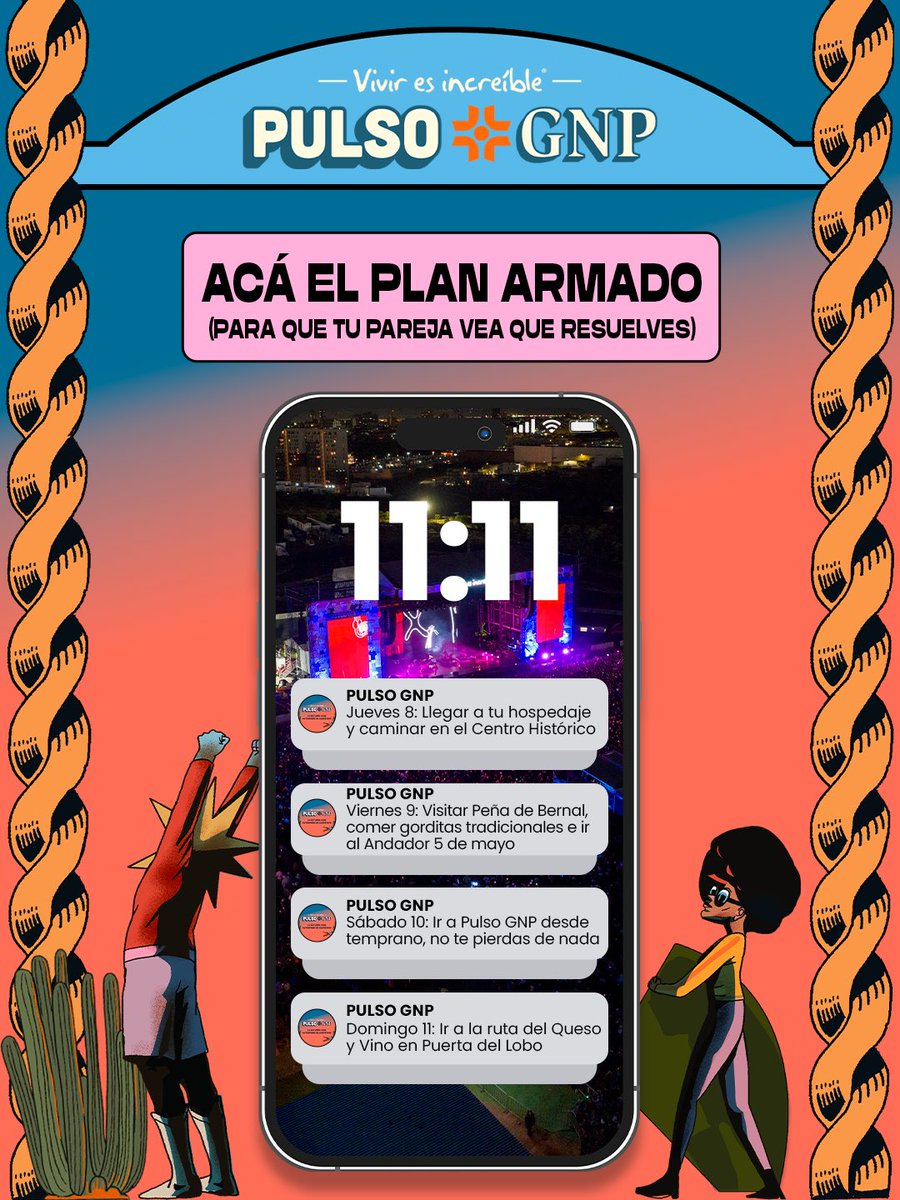 PulsoGNP's tweet photo. para ir a Querétaro 🧡 https://t.co/4ooF910Ikq