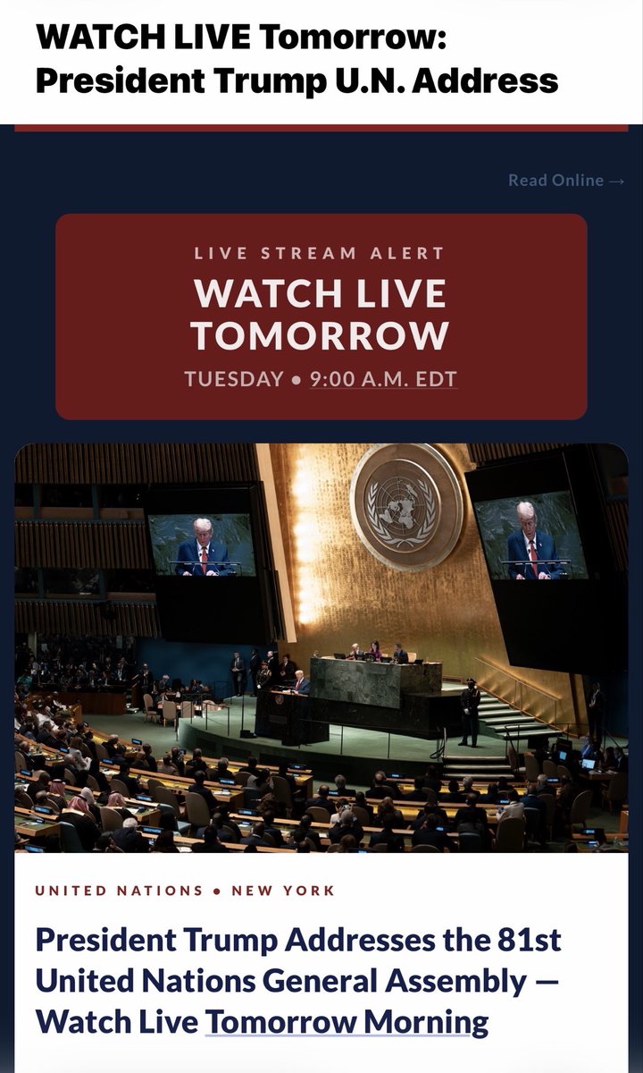 BoPolny's tweet photo. 👀 WELL, WELL, WELL… THIS SHOULD BE INTERESTING.

President Trump speaks to the builders of Babylon tomorrow. What will he say?

We have entered a powerful biblical marker in time: September 22–24.

“Watch and see… a very strange thing shall happen in September, moving into the fall. The fall of kings—the fall of princes. Watch and see. Beginning in September, I will turn everything around.”

— Kim Clement prophecy

⚠️ WATCH SEPTEMBER. ⚠️