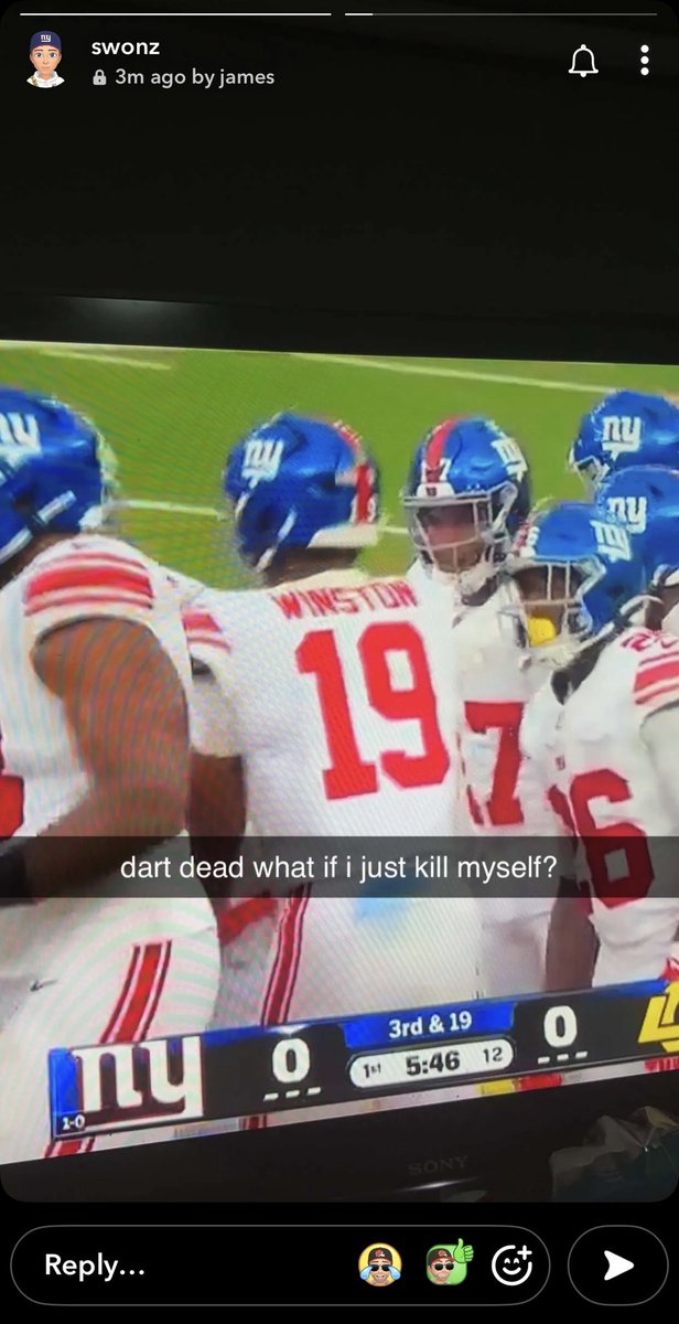 FourthDownFocus's tweet photo. James is having a bad night it’s safe to say. https://t.co/JMtzNcY1mT