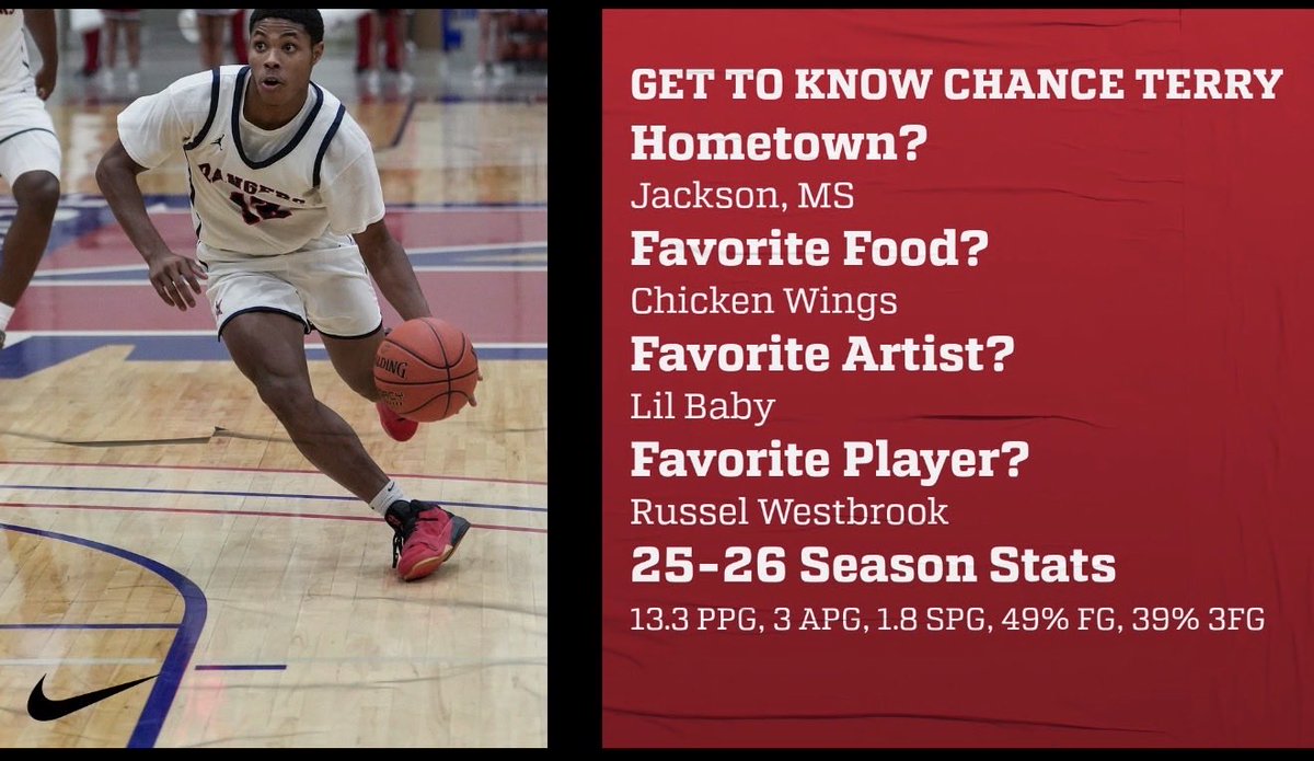 NWCC_MBK's tweet photo. Ranger fans welcome back Chance Terry from last years roster! 4 year level schools will want to keep an eye on Chance as his energy is contagious! A high level defender and can really shoot it from the 3! Expecting a big season from Chance! https://t.co/z7YXJY2kMV