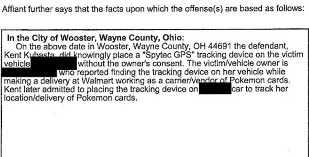 resellingnews's tweet photo. POKÉMON COLLECTOR FOUND GUILTY FOR TRACKING A CARD VENDOR 🚨

A collector used a GPS tracker to follow a woman who stocked Pokémon cards, allowing him to track her route from store to store.

Could’ve just turned notifications on 🤷‍♂️ https://t.co/EpnYUPlg3a