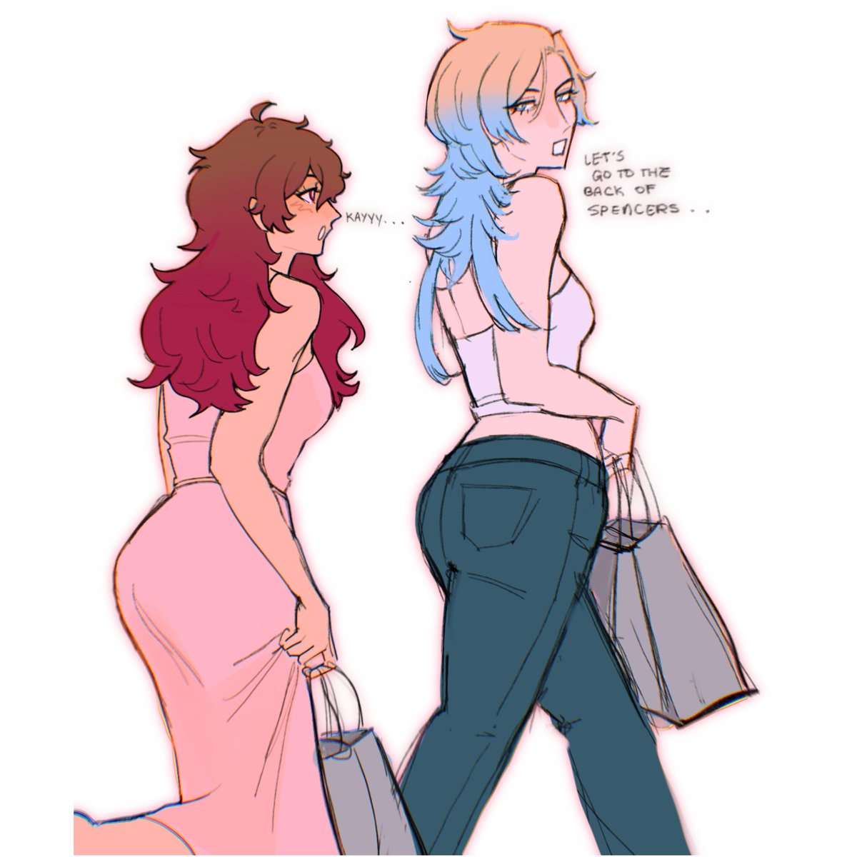 memorieseaten's tweet photo. for the person who asked for kins. doodled this during class https://t.co/zEg48XHqnA