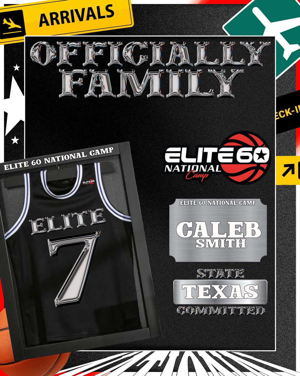StellarHoops's tweet photo. Class of 2027 Anna High School (TX) Caleb Smith is OFFICIALLY apart of the Elite 60 Family and will be LIVE in action at the Elite 60 National Camp. https://t.co/c9s5utCpTU