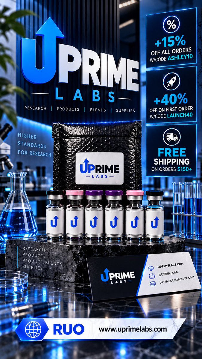 aydenash23's tweet photo. Direct Link➡️ https://t.co/mreznNaGT2

Trusted RUOs &amp; stackable discount codes➡️ https://t.co/HQEm4py1Kx

#bpc157 #biohacking #event #glp1 #ghkcu #peptides #reta #sale #tb500 #tirz https://t.co/8wQl21Vuuc