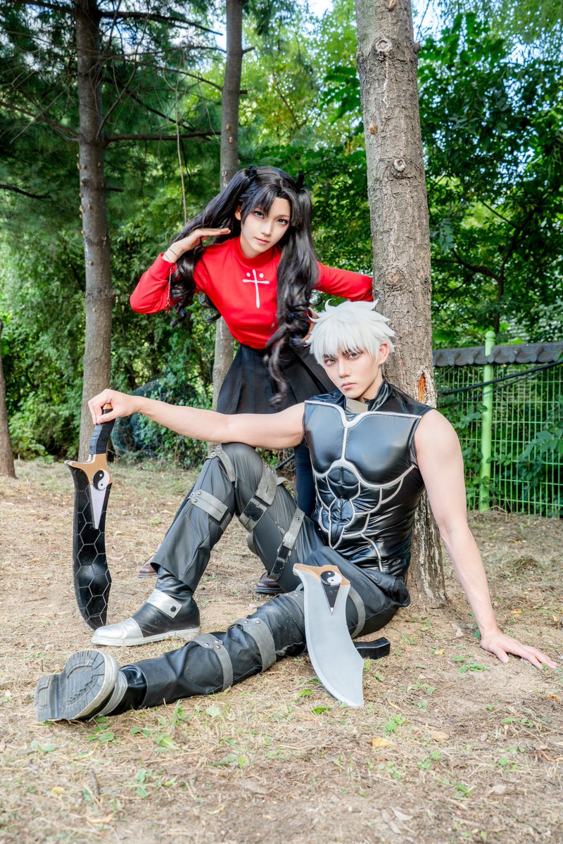 peyz0415's tweet photo. #Fate #コスプレ #弓凛 https://t.co/0MlZU15YBG