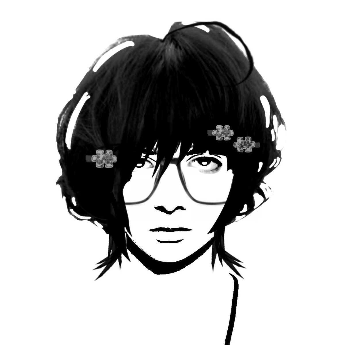 YURISHAreal's tweet photo. Photobash of my danganronpa oc she’s basically a little prick she’s the main character who’s the ultimate puzzler solver she basically hates the idea of ultimates and thinks it’s childish and self absorbed…maybe more later https://t.co/C25vdgI874