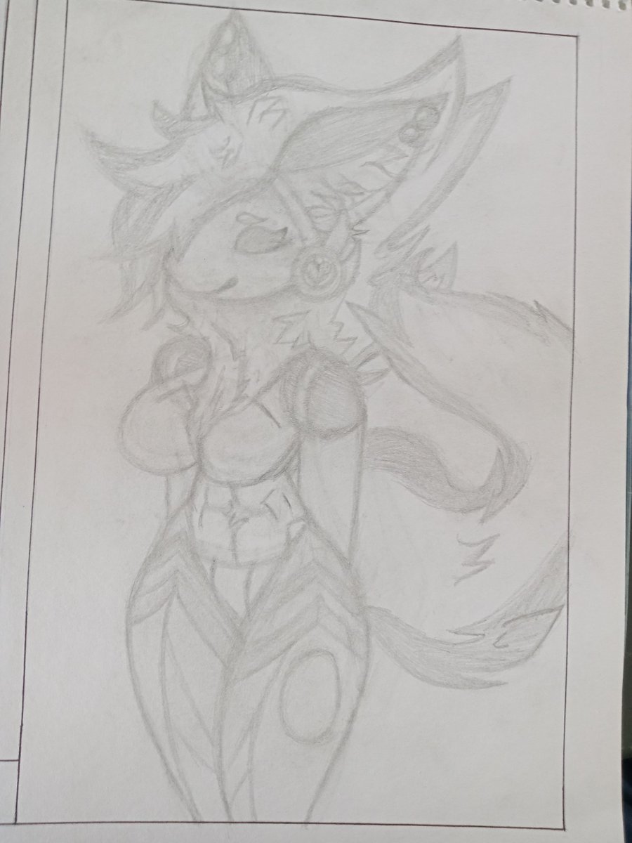 hidrajolote's tweet photo. - Recovering old drawings I had on my old Twitter account #15 -

The Jubo (Juno da protogen from my furry protogen)
She looked very cute on this drawing if Im allowed to say it, dated back to 2024 🧡

#MyFurryProtogen #JunoTheProtogen #Furry #FurryArt https://t.co/PHU4074gCw