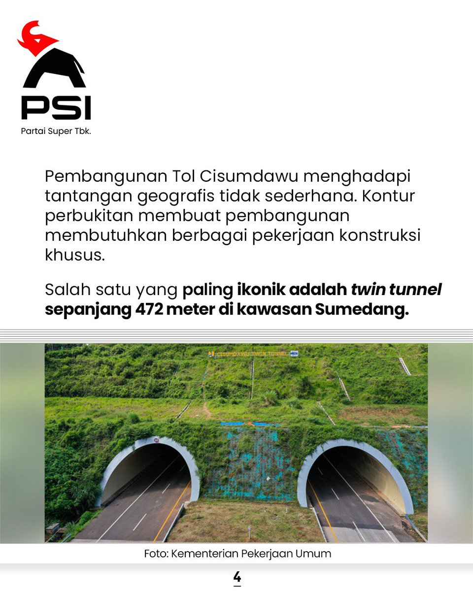 psi_id's tweet photo. Akhir pekan ini, insya Allah, Pak Jokowi akan berkunjung ke Bandung dan beberapa kota lain di Jawa Barat.

Nah, apa yang langsung teringat sebagai legacy pemerintahan Pak Jokowi di sana? Kayaknya bakal banyak yang menjawab: Tol Cisumdawu. https://t.co/M2GtBwjKHw