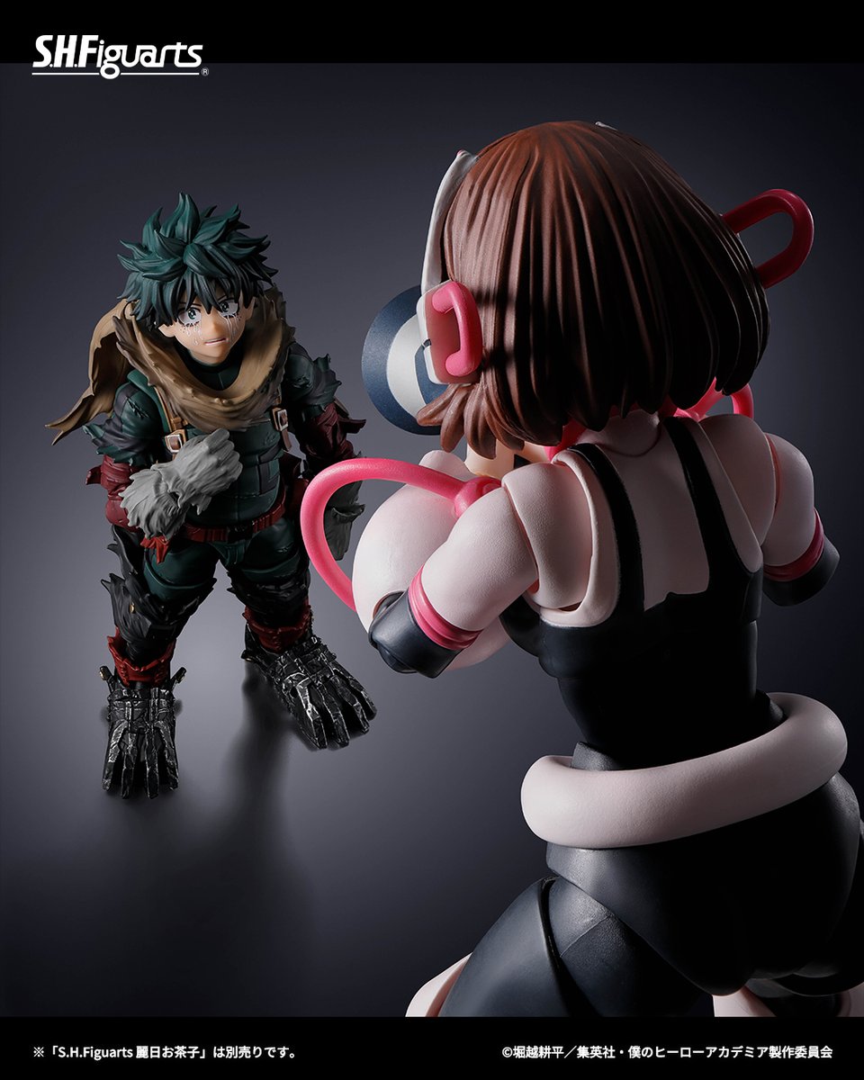 t_features's tweet photo. 【締切迫る】

「S.H.Figuarts 黒デク【2次：2027年3月発送分】」が魂ウェブ商店にて9月27日(日)23時受注締切！
🛒ご予約は→ https://t.co/h4e7srS9nx

マスクパーツは2種類の表情を楽しめる他、マスクオフ時も再現可能！
#heroaca_a #ヒロアカ #ヒロアカアーツ https://t.co/F4AcUfzUJG