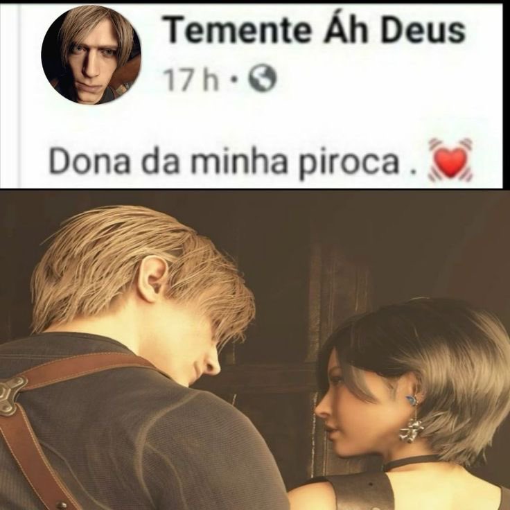 nsobronadapbeta's tweet photo. a capcom toda hora tratando as protagonistas de resident evil igual lixo principalmente a claire mas os fãs da ada pelo menos estão felizes por conta de um shipp https://t.co/3yQIp0VU9G