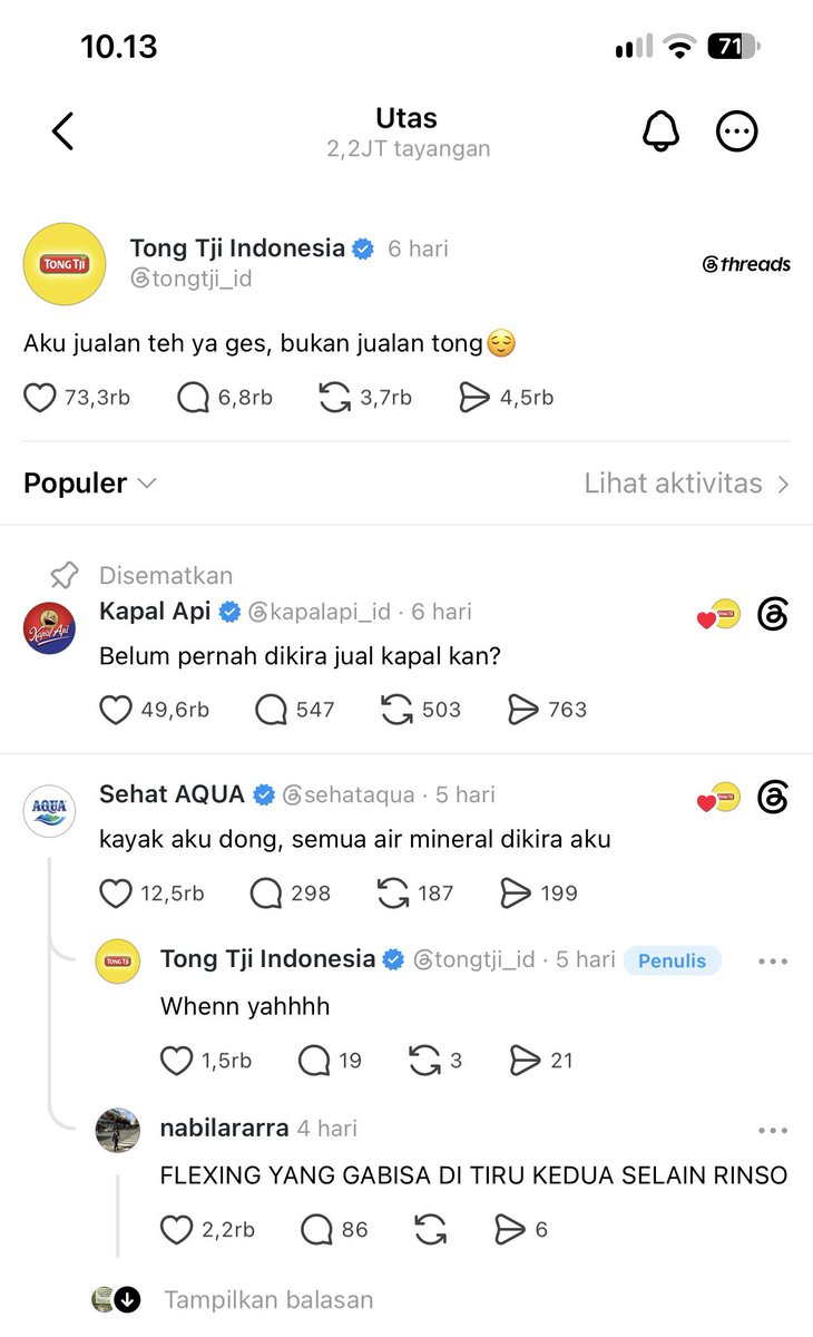 JawiNeko's tweet photo. KAPAL API &amp; AQUA sedang memasak  TONG TJI https://t.co/yrShJ3B2m2