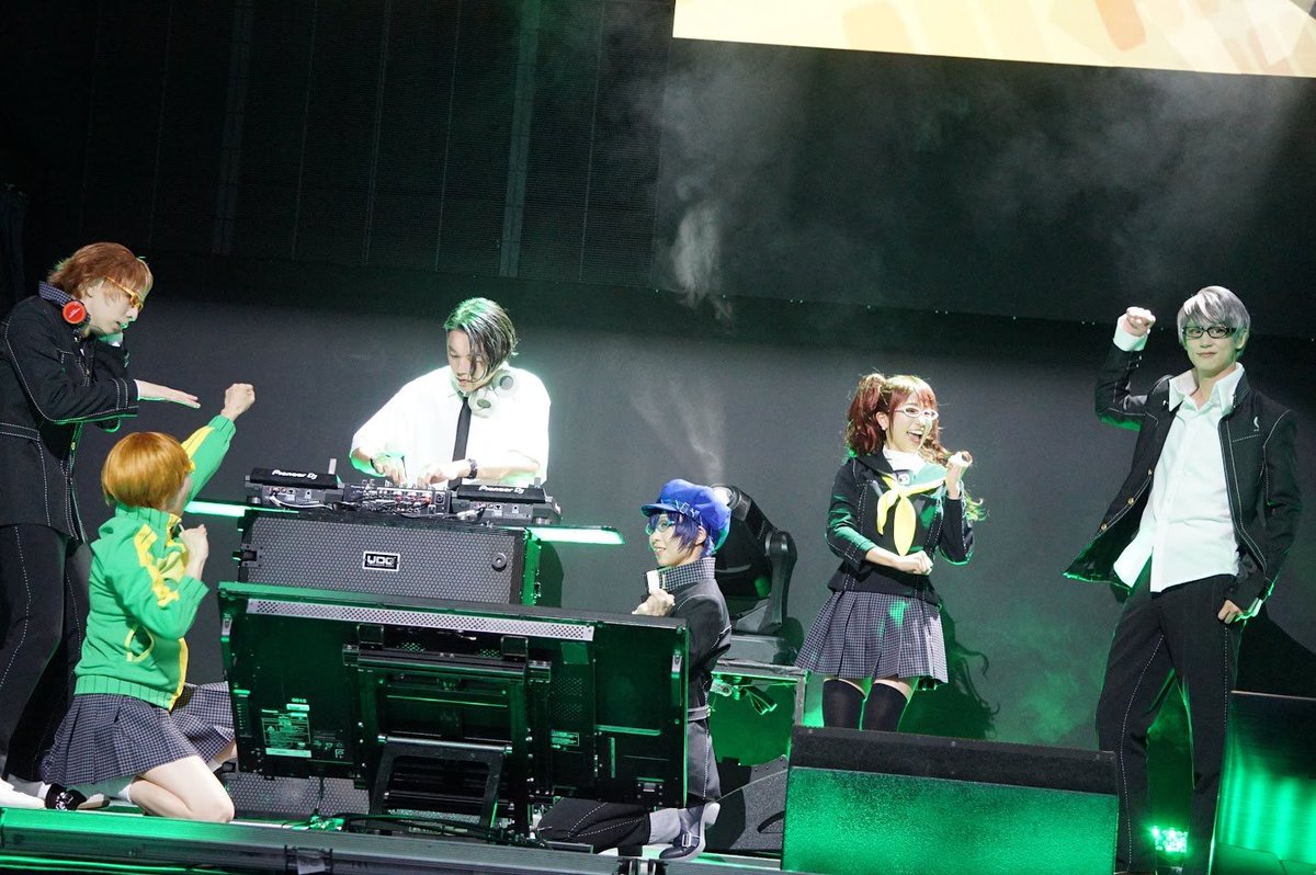 RAM_RIDER's tweet photo. あらためまして #TGS2026 セガ/アトラスブース

『ペルソナ』DJスペシャルライブ＆『ペルソナ４ リバイバル』ダンシングステージ

ありがとうございました！！SEGA PARTY、TGSと素晴らしいチーム、共演者に支えられた5日間でした。

最終日の佐々木さんとのリバイバルはいつか必ず。
#segaatlustgs2026 https://t.co/GqUyjGh6rs