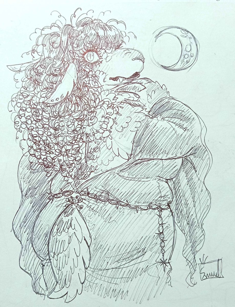 poobit_pespillo's tweet photo. #twf the thing is that i do think Rose would love being a werewolf vampire enchantress sheep https://t.co/bfEO4STXkL