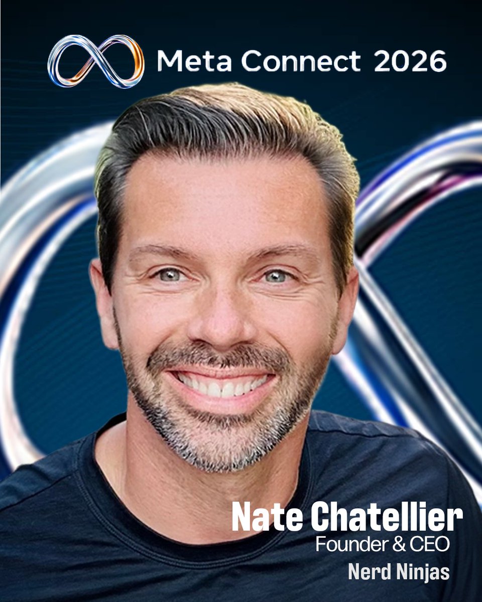 nerdninjas's tweet photo. Meta Connect 2026 is calling and @nerdninjas is answering. 👀

Who else is attending this year? Drop a 👋 below or send us a DM! We’d love to meet fellow developers, creators, press, and anyone building the future of games. 🎮🥽

#NerdNinjas #MetaConnect2026 #VR #MR #IndieDev https://t.co/AZj3LZNUyt