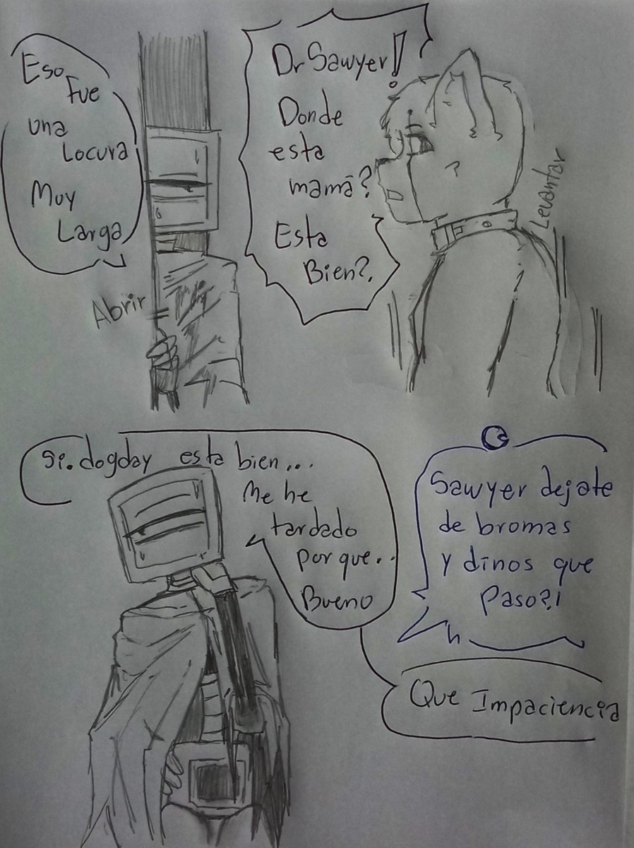Yidaisly666's tweet photo. SORPRESA 🥳
Cap 1 

[Cómic de los siguientes cachorros] 

#daynap #dogday #catnap #sol #Eloit #SmilingsCrittersAu #DrSawyer https://t.co/YuWQJG16eH