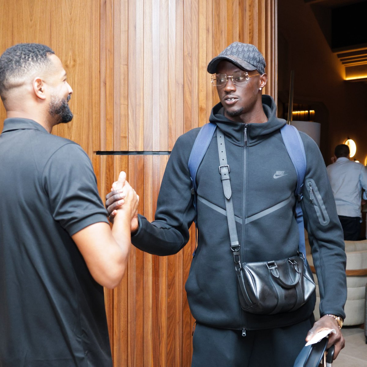 ffrim's tweet photo. ��� | Le groupe se complète… Aboubakary Koita, Lamine Ba, Bahmed Deuff, Mamadou Diop et Ahmed Salem M’Bareck ont rejoint les Mourabitounes 🇲🇷 à Casablanca dans la soirée, à quelques jours du premier rendez-vous des éliminatoires de la CAN 2027. https://t.co/kQZi1ejkQR