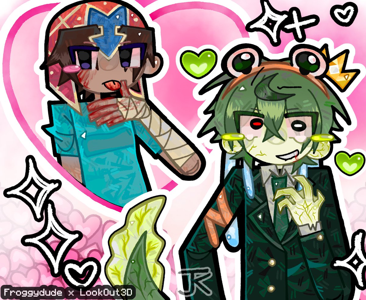 J0K3R_1008's tweet photo. FroggyDude x LookOut3D

⚠️ I'm using a translator.
🚫 Do not repost or use my art!

 #LookOut3D  #FroggyDude  #Froggy3D? https://t.co/Dsz5YH14xD
