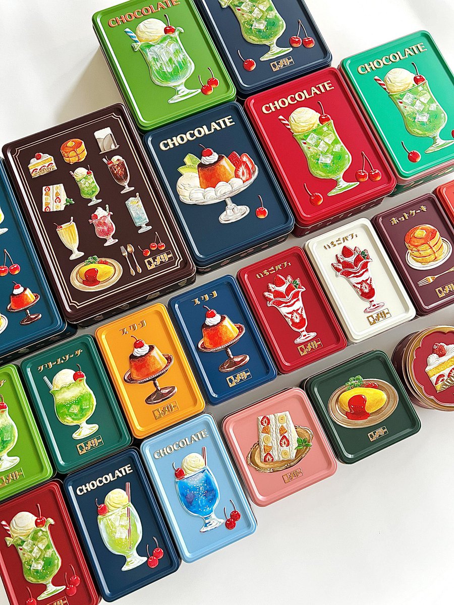 clipnotebook's tweet photo. クーリアさんの
グラスパーラーステッカー

メリーチョコレートの
はじけるキャンディチョコレート缶など

喫茶店モチーフのグッズは韓国もお好きな方が多い印象 https://t.co/0Gy7jxtwmp