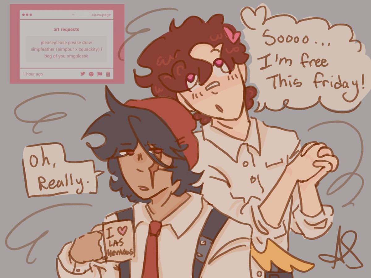 hotdogwil's tweet photo. hi I really like this one 🥰 they cute
#tntduofanart https://t.co/0kYU8AK72w