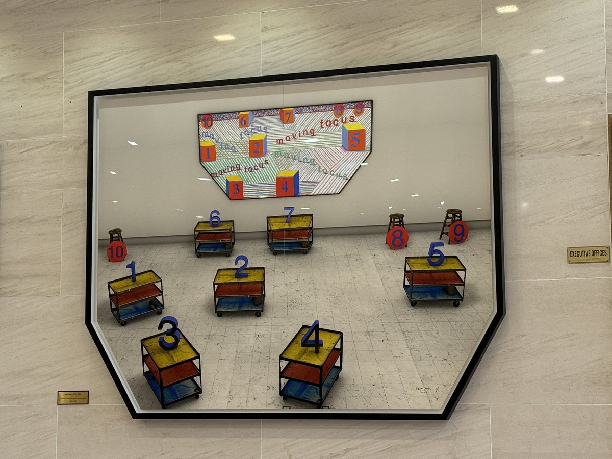 andreavargas's tweet photo. This piece of art looks like a CAPTCHA test https://t.co/8SPzyvwdk8