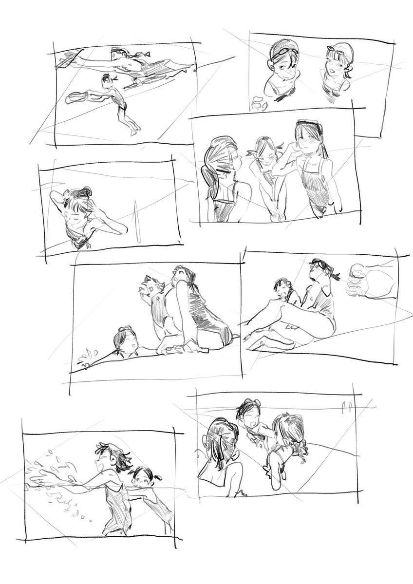 Re24jp's tweet photo. 全身描けると構図の自由度が上がるのでいいですよね https://t.co/xlZ5qgvEGj