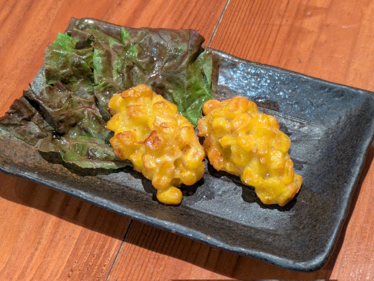yoneya1106's tweet photo. 夏季限定商品
サンキュー揚げ物
各390円

・枝豆のつぶつぶ揚げ
・鶏梅しそ巻き
・とうもろこしのつぶつぶ揚げ

まもなく販売終了となります https://t.co/w7Wdx4XvcQ